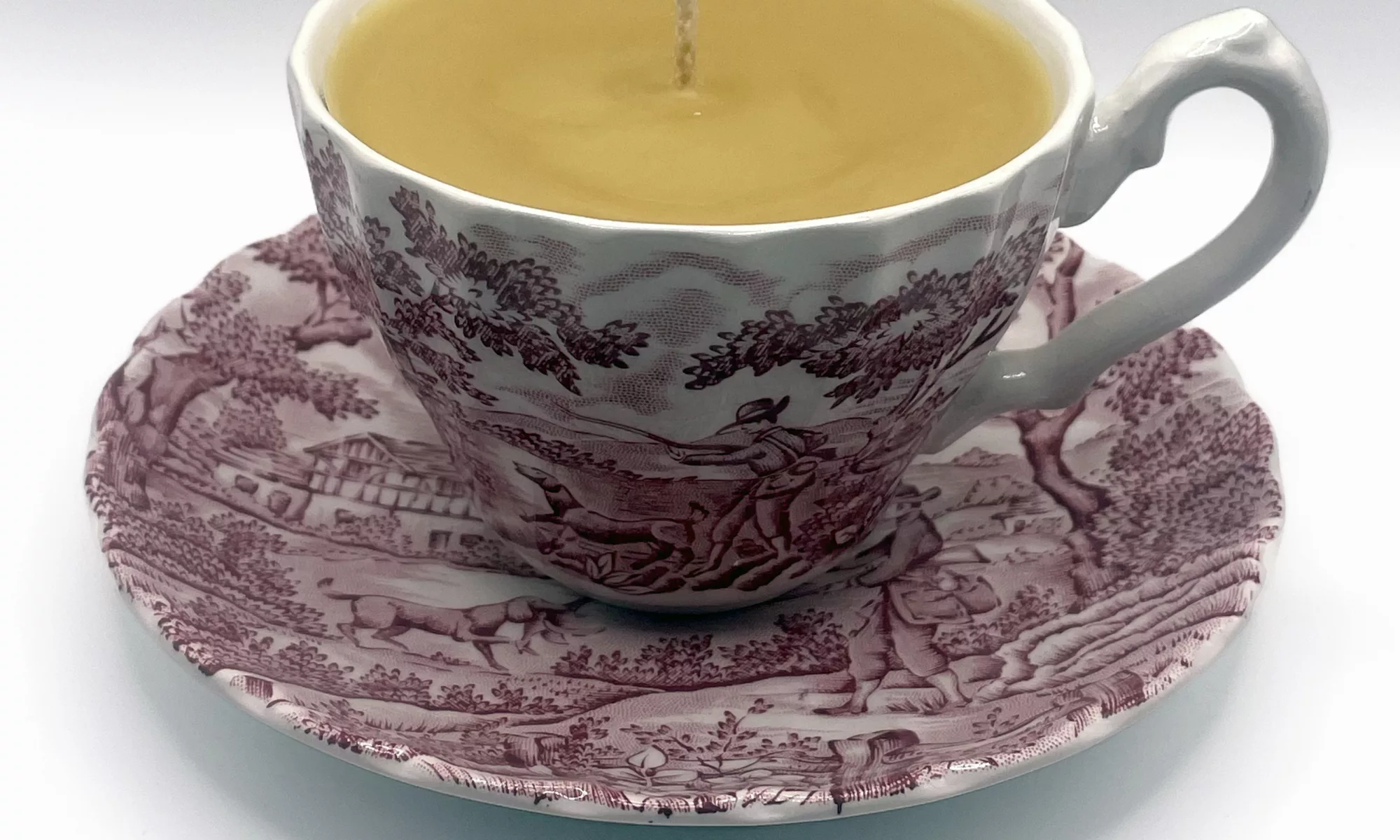 Beeswax Teacup Candle