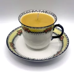 Sutherland China Vintage Teacup Beeswax Candle