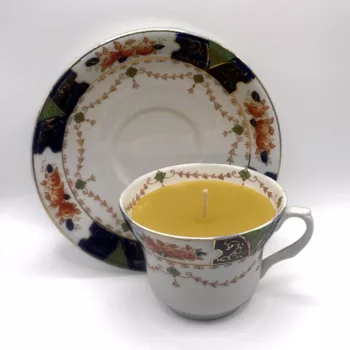 Beeswax Millwood Teacup Candle